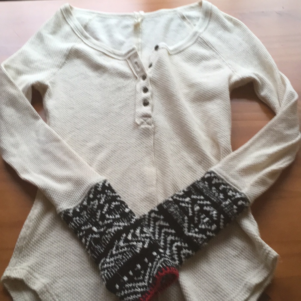 Free People alpine cuff sleeves